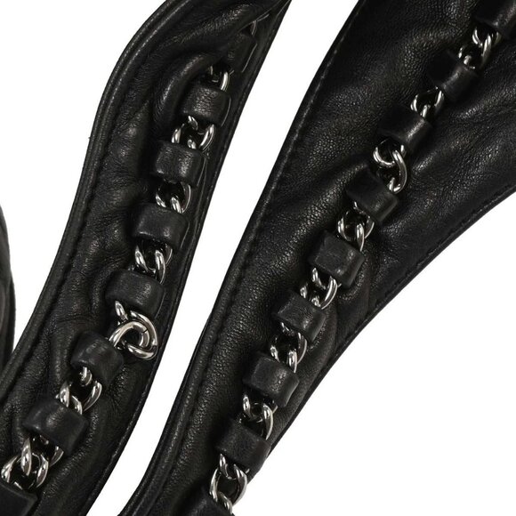 Chanel Black Lambskin Luxury Chain Around Hobo Bag - Picture 3 of 10